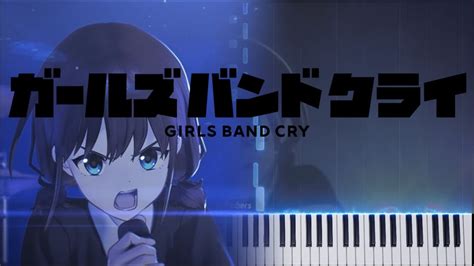 Girls Band Cry Togenashi Togeari Nameless Name Piano Youtube