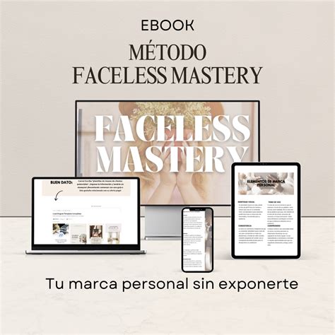 METODO FACELESS MASTERY Con Derechos De Reventa MRR Mariana Hotmart