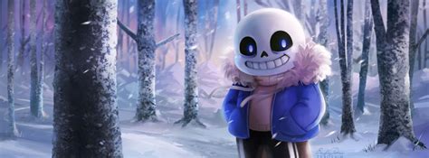 Video Game Undertale Sans Facebook Cover Photo