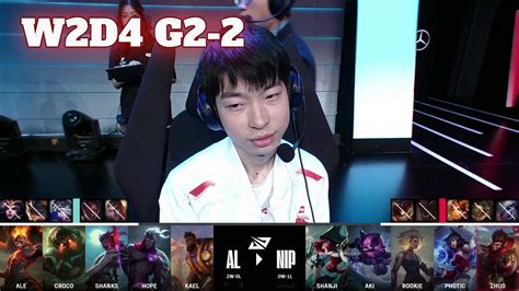 Nip Vs Al Game Week Day Lpl Summer Ninjas In Pyjamas