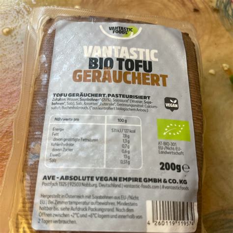 Vantastic Foods Bio Tofu geräuchert Review abillion