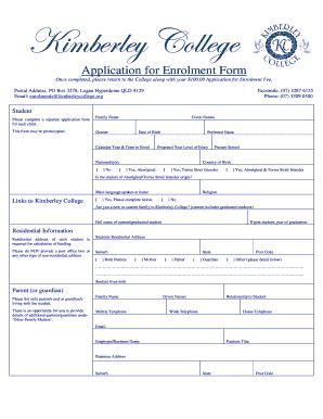 College Application Form Fill Out And Sign Printable PDF Template