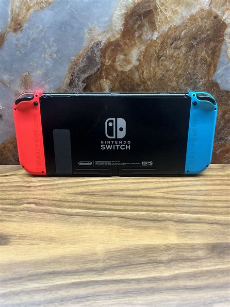 Nintendo Switch Hac Console With Red Blue Joycons Nintendo