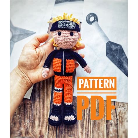 Naruto Doll Crochet Pattern Pdf Crochet Naruto Electronic F Inspire