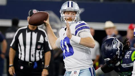 Who is the new starting quarterback for the Dallas Cowboys, Cooper Rush?