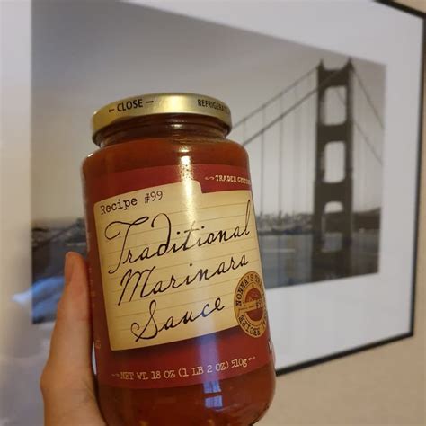 Trader Joes Traditional Marinara Sauce Review Abillion