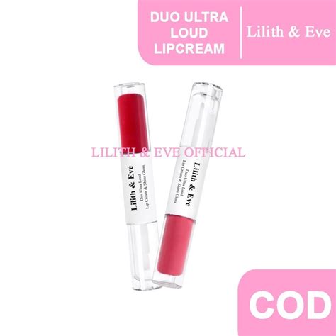 Jual Lilith And Eve Duo Ultra Lipcream Seductive Lilith Virgin Eve