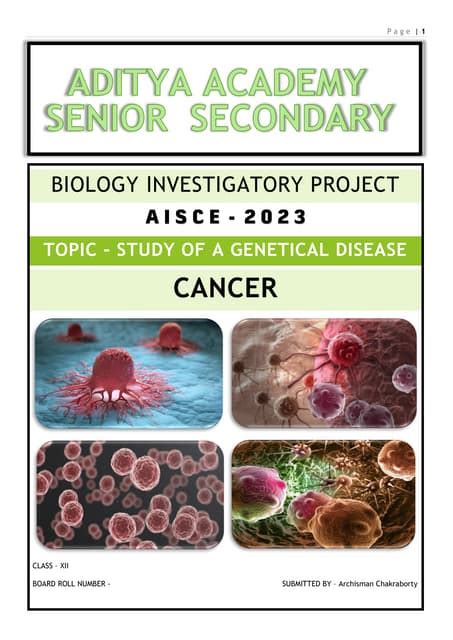 Biology Investigatory Project[1] Pdf