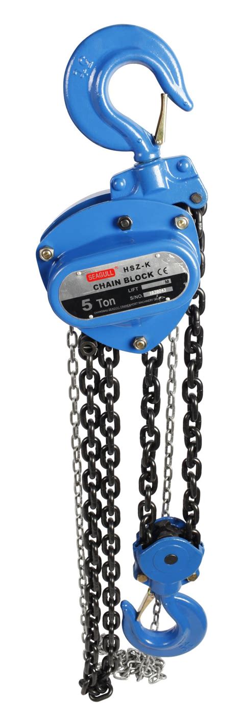 Alloy Steel Manual Chain Block Hoist M Chain Lifting Pulley Block