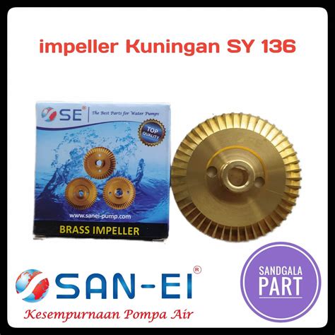 San Ei Impeller Kipas Kuningan Pompa Sanyo Sy Lazada Indonesia