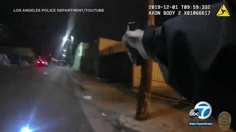 Lapd Releases Bodycam Video Of Officer Involved Shooting In Downtown La