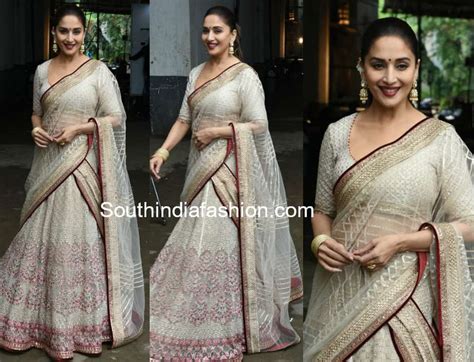 Madhuri Dixit in Tarun Tahiliani – South India Fashion