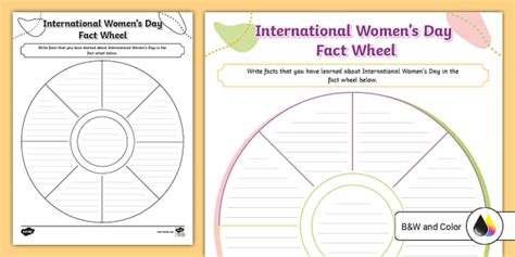 International Women S Day Fact Wheel Activity Teacher Made