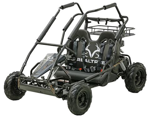 Coleman Powersports Off Road Go Kart Gas Powered Blue Kt Bl