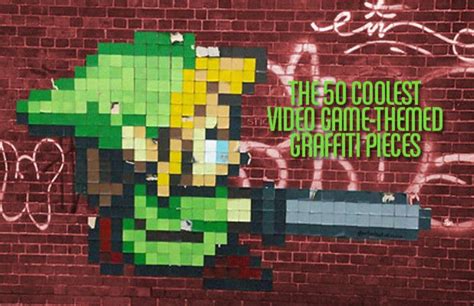 The 50 Coolest Video Game-Themed Graffiti Pieces | Graffiti art, Graffiti piece, Graffiti