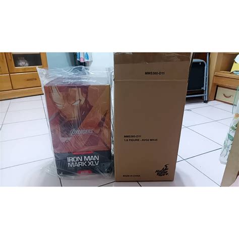 二手 Hot Toys MMS D 復仇者聯盟 鋼鐵人 馬克 MMS 蝦皮購物