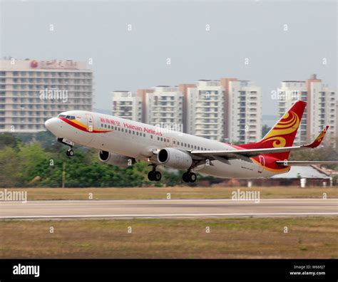 FILE A Jet Plane Of Hainan Airlines Of HNA Group Takes Off From The