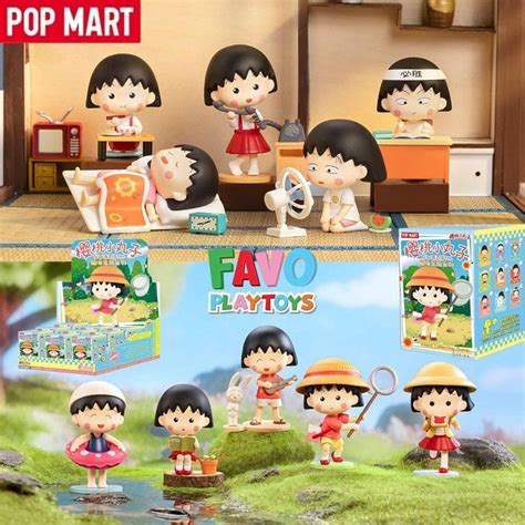 Pop Mart Chibi Maruko Chan Interesting Life Series Blind Box Figure