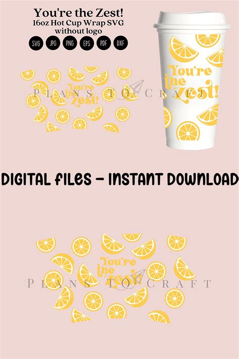 Youre The Zest 16oz Hot Cup Tumbler Full Wrap