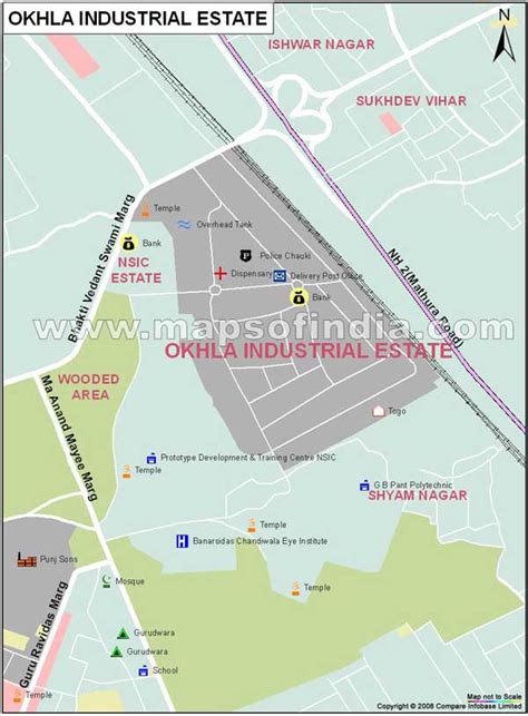 Okhla Industrial Estate Map