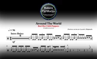 Red Hot Chili Peppers Batera Partituras