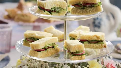 Cucumber Tea Sandwiches Recipe Valerie Bertinelli Food Network