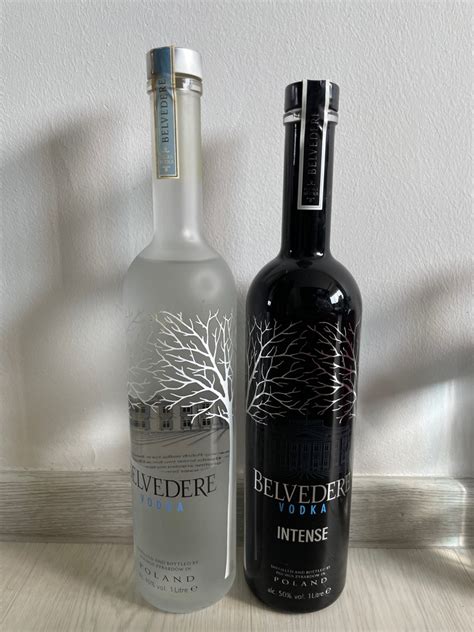 Belvedere Intense Vodka 1L Food Drinks Alcoholic Beverages On Carousell