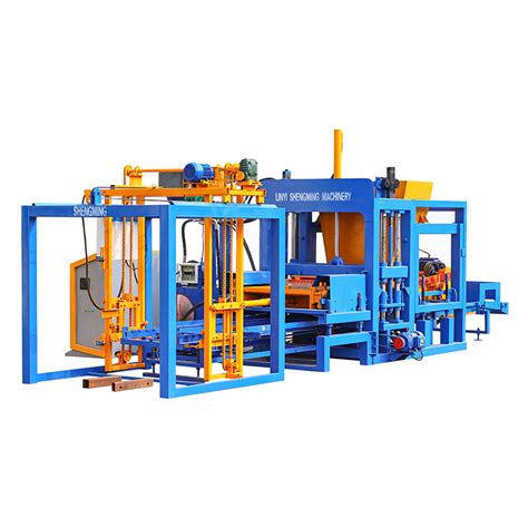 Qt4 25 Automatic Concrete Brick Making Hollow Block Machine In Libya