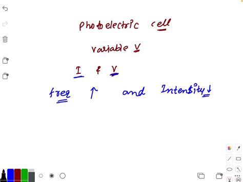 Solved A Photoelectric Cell Is Connected To A Source Of Variable