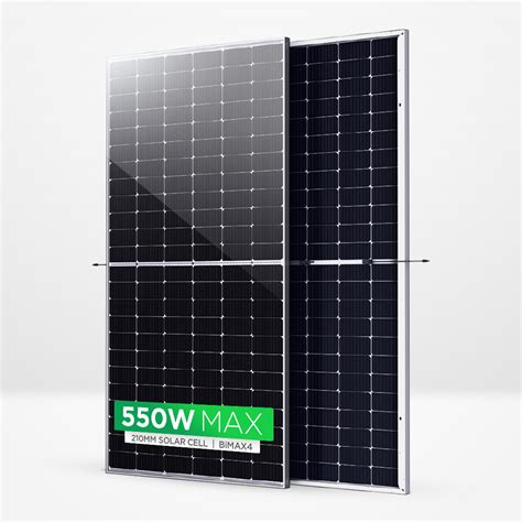 Sunpal Bifacial Solar Panel W W W Dual Glass Solar Pv Module