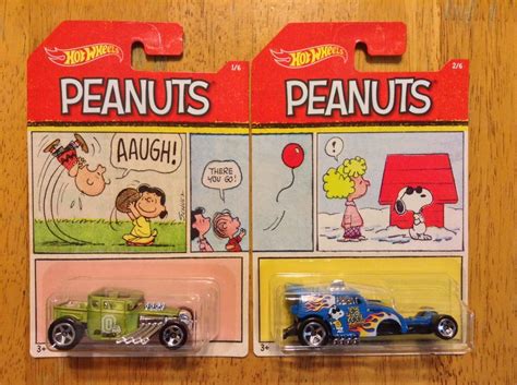 Set De 6 Hot Wheels Peanuts Snoopy Completo Nuevo Mercado Libre