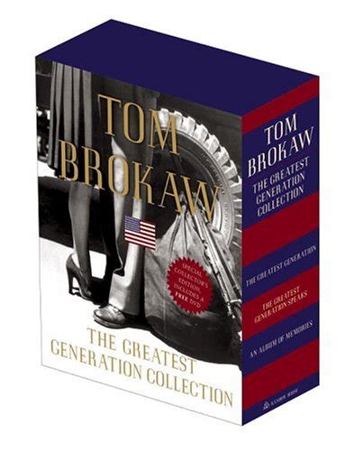 The Greatest Generation Collection Brokaw Tom 9780812965216 Amazon