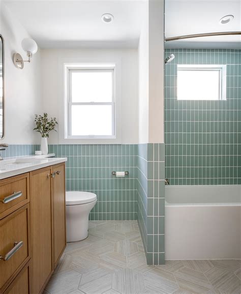 X Sea Glass Bathroom Fireclay Tile