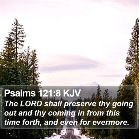 Psalms 121 Scripture Images - Psalms Chapter 121 KJV Bible Verse Pictures