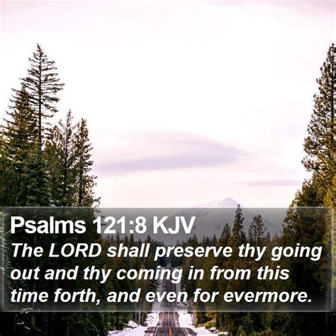 Psalms 121 8 KJV Bible Verse Images