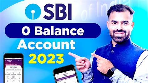 Sbi Account Opening Online Zero Balance Full Process Youtube