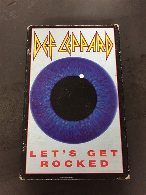 Let S Get Rocked [us Cassette Single] [single] By Def Leppard Cassette Jul