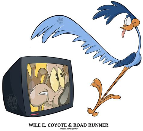 1995 Wile N Road Runner By Boskocomicartist On Deviantart Road Runner Cartoon Drawings