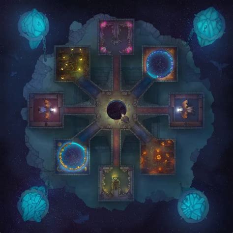 Ancient Wizard Lair Czepeku Maps