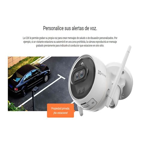 Ripley C Mara Seguridad Ezviz Inteligente Lente Doble C X