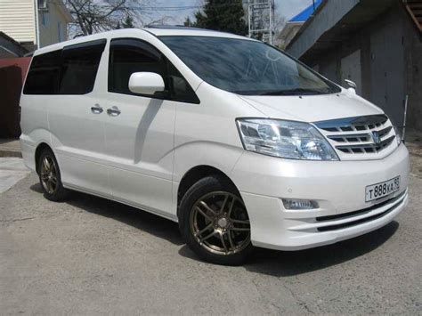 Toyota Alphard Pictures L Gasoline Automatic For Sale