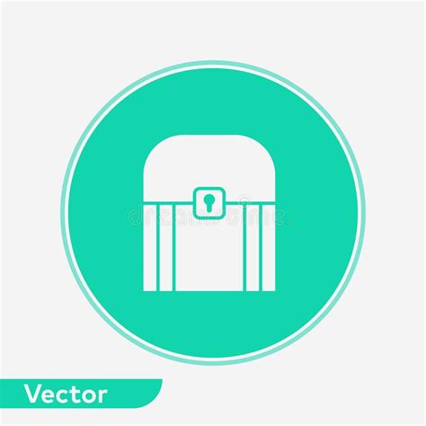 Symbole De Signe D Ic Ne De Vecteur De Coffre Illustration De Vecteur