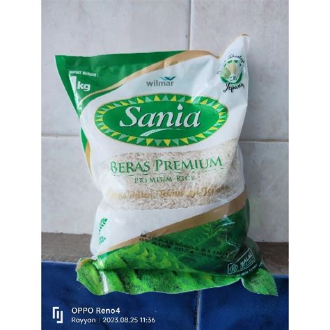 Jual BERAS SANIA PREMIUM 1KG Shopee Indonesia