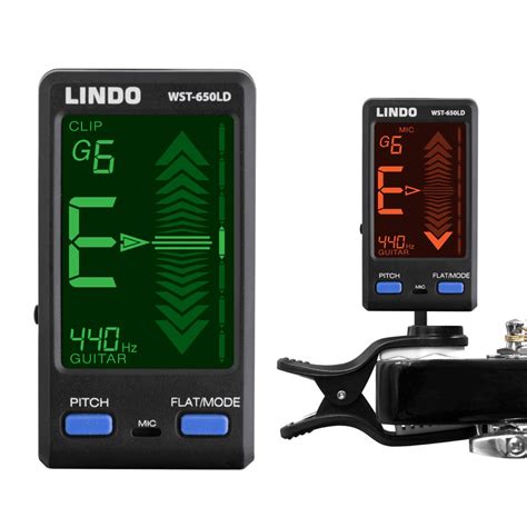 Lindo Wst Clip On Digital Guitar Tuner With Lcd Lindo Guitars