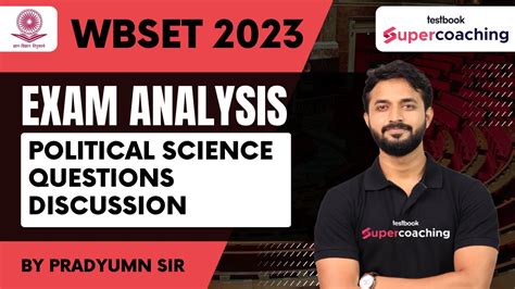 WB SET 2023 Analysis WB SET Answer Key WB SET Political Science