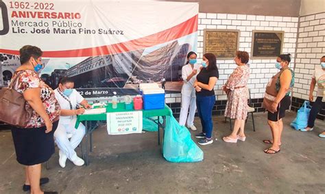 Fotogaler A Vacunan Contra La Influenza En El Mercado Pino Su Rez