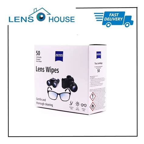 Zeiss Alcohol Formula Lens Wipes 50pcs Shopee Malaysia