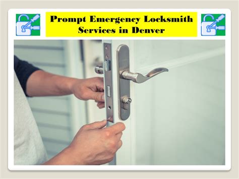 Ppt Prompt Emergency Locksmith Services In Denver Powerpoint