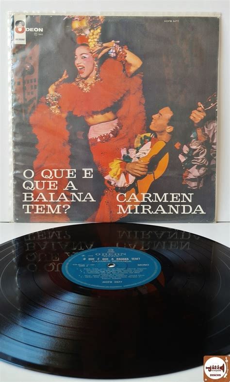 Carmen Miranda O Que é Que a Baiana Tem 1966 MONO