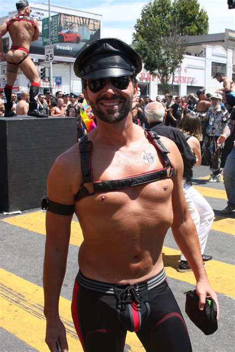 SEXY MUSCLE LEATHER MAN DORE ALLEY FAIR 2018 Restric Flickr